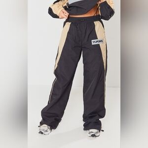Black and Tan Track Pants